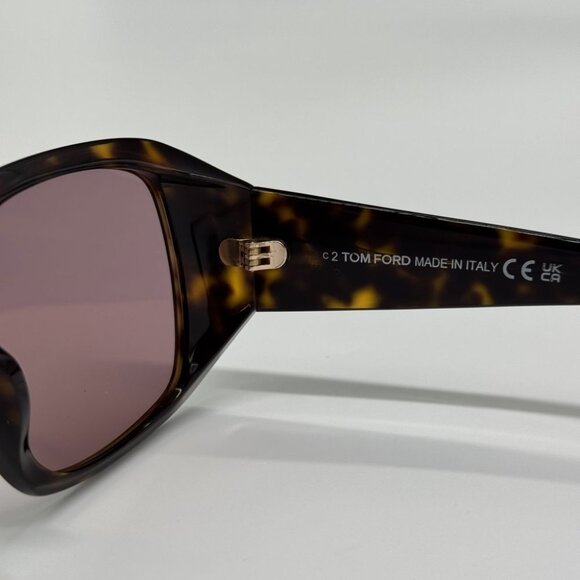 NEW TOM FORD TF1035 52Y WOMEN SQUARE SUNGLASSES TOM FORD RYDER-02 FT1035/S 52Y